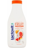 Lactovit Fruit Energy Vitalita a sviežosť broskyňa a grep sprchový gél pre suchú pleť 500 ml