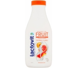 Lactovit Fruit Energy Vitalita a sviežosť broskyňa a grep sprchový gél pre suchú pleť 500 ml