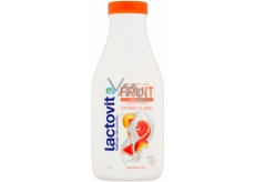 Lactovit Fruit Energy Vitalita a sviežosť broskyňa a grep sprchový gél pre suchú pleť 500 ml