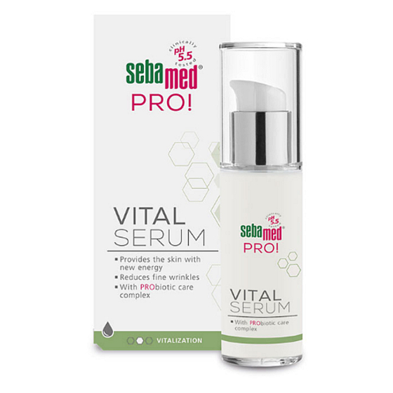 Sebamed Pro! intenzívne sérum redukuje a zabraňuje prejavom starnutia 30 ml