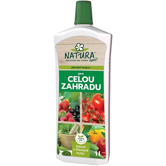 Agro Natura Pre celú záhradu prírodné kvapalné hnojivo 1 l