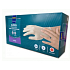 Metro Professional Rukavice jednorazové, Latex púdrované biele, veľkosť L, box 100 kusov