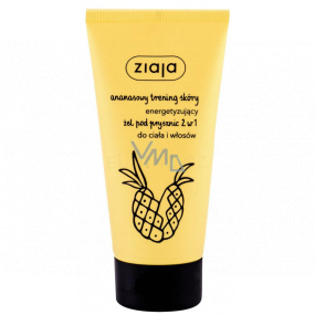 Ziaja Pineapple 2v1 energizujúci sprchový gél a šampón 160 ml