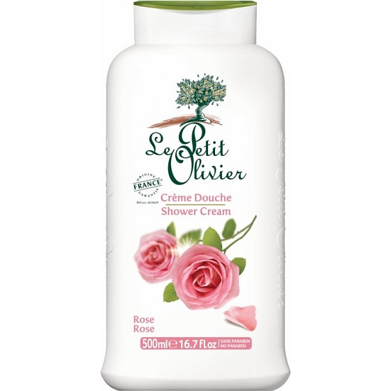 Le Petit Olivier Ruže sprchový krém 500 ml