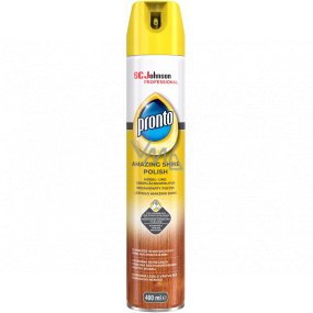 Pronto Amazing Shine Polish sprej proti prachu, leštidlo na drevo 400 ml