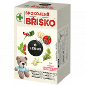 Leros Veselé bruško bylinný čaj na podporu normálnej funkcie tráviaceho systému pre deti 20 x 2 g