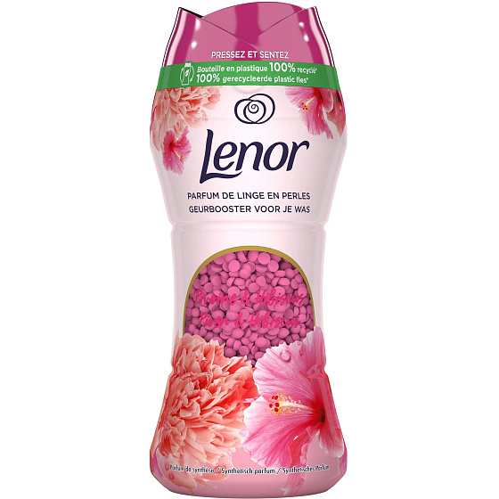 Lenor Peony & Hibiscus Perličky do bubna práčky s vôňou pivonky a ibišteka 140 g