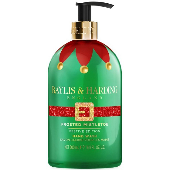 Baylis & Harding Elf Frozen Mistletoe Holiday Liquid Soap Dispenser 500 ml
