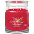 Yankee Candle Sparkling Cinnamon - sviečka s vôňou šumivej škorice Signature medium glass 2 knôty 368 g