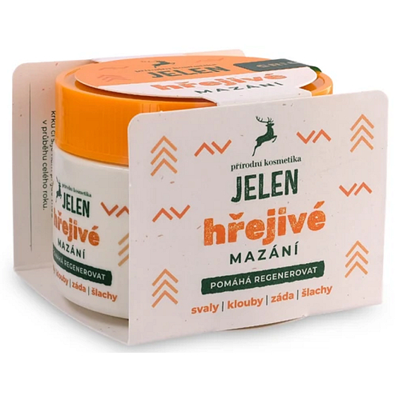 Jelenie hrejivé mazivo na svaly, kĺby, chrbát a šľachy 250 ml