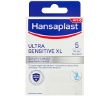 Hansaplast Ultra Sensitive XL náplasť 5 kusov