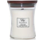 WoodWick Solar Ylang - Sluneční Ylang vonná svíčka s dřevěným knotem a víčkem sklo střední 275 g