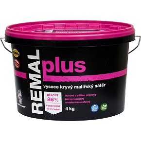 REMAL Plus vysoko krycia farba na stenu, 4 kg
