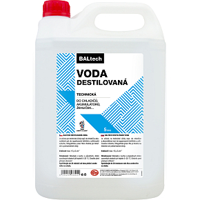 BALTECH destilovaná voda kanystr 5 l