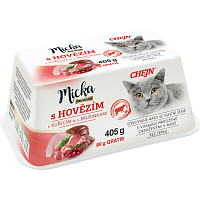 MICKA s hovädzím vanička 405g (325g+80g GRATIS)