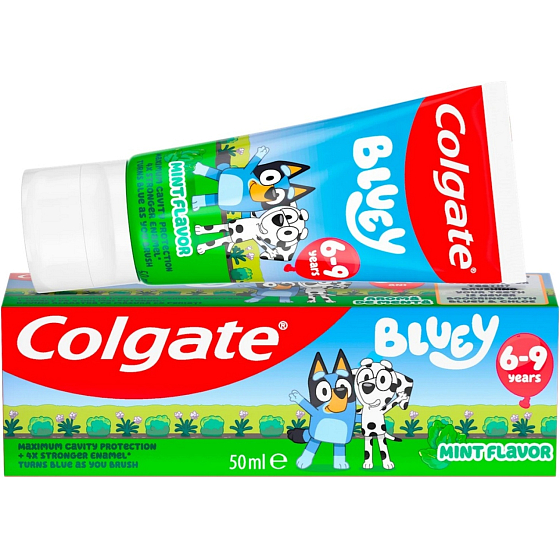 Colgate zubná pasta detská Kids Bluey 6-9 rokov, 50 ml