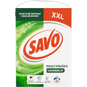 Savo prací prášok Univerzál 65 praní, 4,55kg