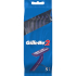 Gillette2 pohotové jednorazové holítka 5 kusov pre mužov v sáčku