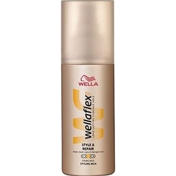 Wella Wellaflex Style & Repair silné spevnenie stylingové mlieko sprej 150 ml