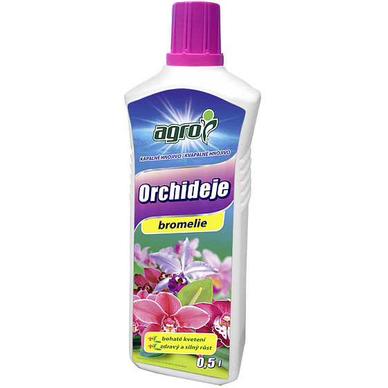 Agro Orchidea bromélie kvapalné hnojivo pre orchidey 0,5 l