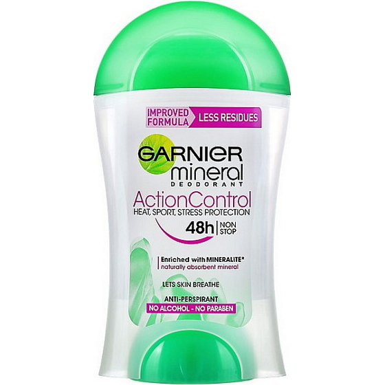 Garnier Mineral Action Control antiperspirant dezodorant stick pre ženy 40 ml