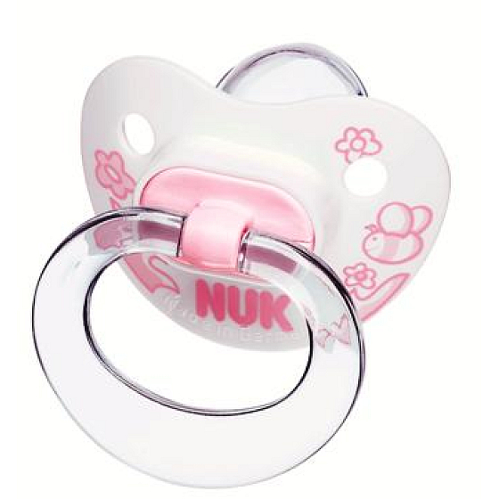 Nuk Rose & Blue ortodontickej silikónové cumlík 6-18 mesiacov veľkosť 2