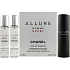 Chanel Allure Homme Sport toaletná voda komplet 3 x 20 ml