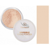 Dermacol Invisible Fixing Powder púder odtieň Natural 13,5 g