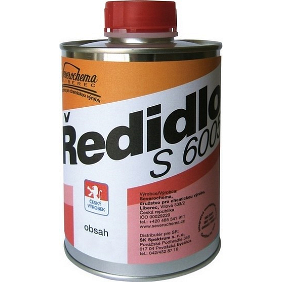Severochema Riedidlo S 6005 pre syntetické náterové hmoty 700 ml