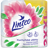 Linteo XXL 2vrstvové kuchynské papierové utierky, 2× 30 m, 2 role
