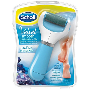 Scholl Velvet Smooth with Marine Minerals elektrický pilník na chodidlá 1 kus