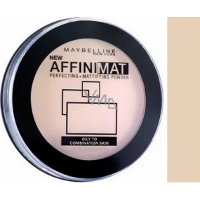 Maybelline Affinimat Perfecting & Mattifying Powder púder 20 Nude Beige 16 g