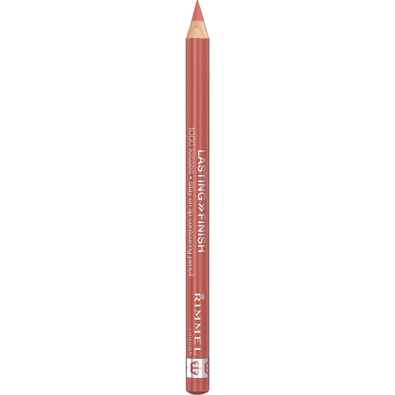Rimmel London 1000 Kisses Stay On Lip Liner ceruzka na pery 081 Spiced Nude 1,2 g