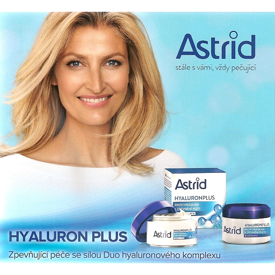 Astrid Hyaluron Plus Ultra Repair denný krém proti vráskam 50 ml + nočný krém 50 ml, kozmetická sada