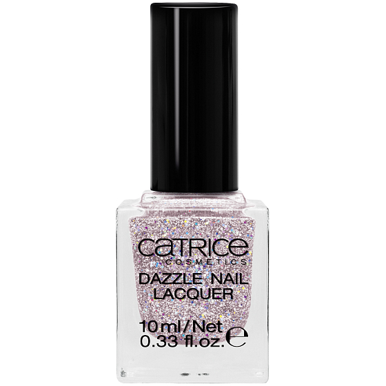 Catrice Dazzle Bomb lak na nechty Dazzle C01 Rose Quartz 10 ml