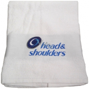 Head & Shoulders ručník bílý 90 x 50 cm