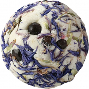 Bomb Cosmetics Nevädza a borievkové bobule - Cornflower and Juniper Berry guľôčka do kúpeľa 30 g