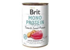 Brit Mono Proteín Tuniak so sladkými rtambory s príchuťou králika 100% čistý proteín kompletné krmivo pre psov 400 g