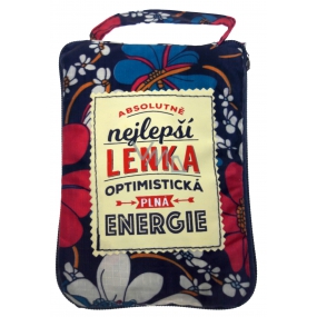 Albi Skladacia taška na zips do kabelky s menom Lenka 42 x 41 x 11 cm
