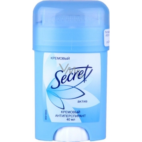 Secret Active Cream krémový antiperspirant dezodorant stick pre ženy 40 ml