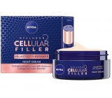 Nivea Hyaluron Cellular Filler remodelačný nočný krém aktivuje pleťové bunky 50 ml