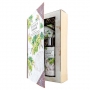 Bohemia Gifts Botanica Chmeľ a obilniny sprchový gél 200 ml + šampón 200 ml + mydlo 100 g, kniha kozmetická sada