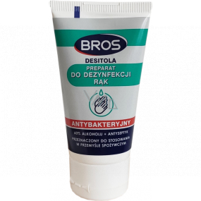 Bros Desitola antibakteriálny gél na ruky 60% alkoholu 40 ml