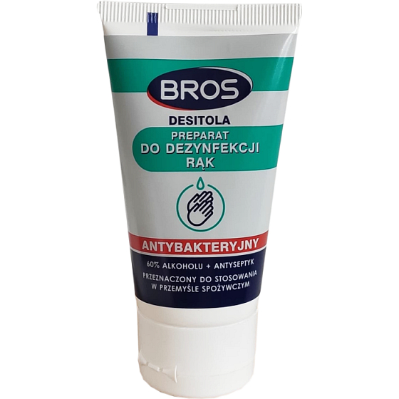 Bros Desitola antibakteriálny gél na ruky 60% alkoholu 40 ml