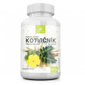 Allnature Kotvičník bylinný extrakt má veľmi dobrý vplyv na ľudské zdravie doplnok stravy 60 kapsúl