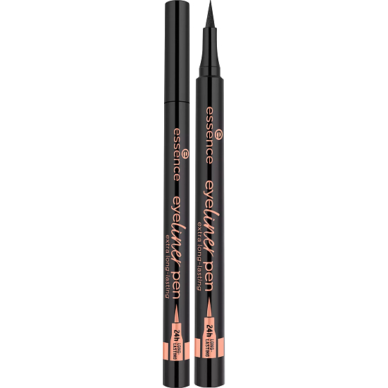 Essence Extra Long-lasting tekuté očné linky 010 Blackest Black 1,1 ml