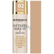Dermacol Infinity Viacúčelový make-up a korektor 02 Beige 20 g