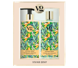 Vivian Gray Sensational Orange sprchový gél + telové mlieko 2 x 350 ml, darčeková súprava