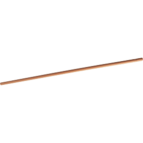 Spokar hůl k smetáku drevená, bez závitu, 140 cm