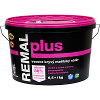 REMAL Plus vysoce kryvá farba na stenu, 6,5+1 kg